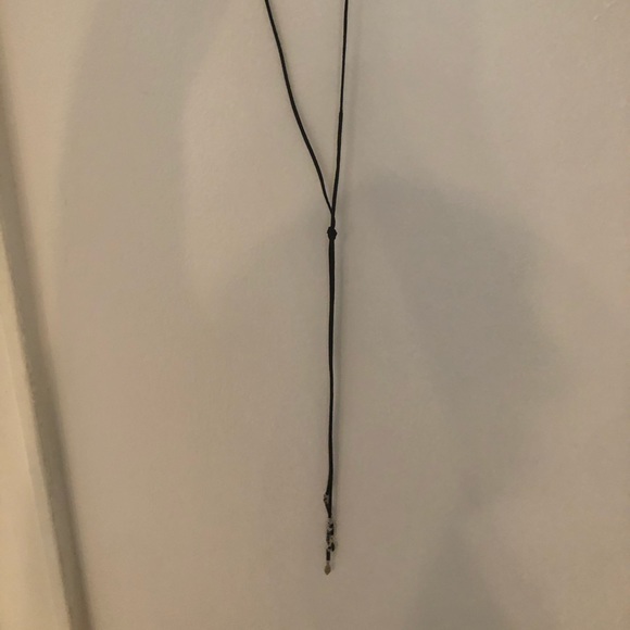 White House Black Market Suede Necklace - Picture 3 of 3